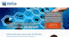 Desktop Screenshot of meii.de